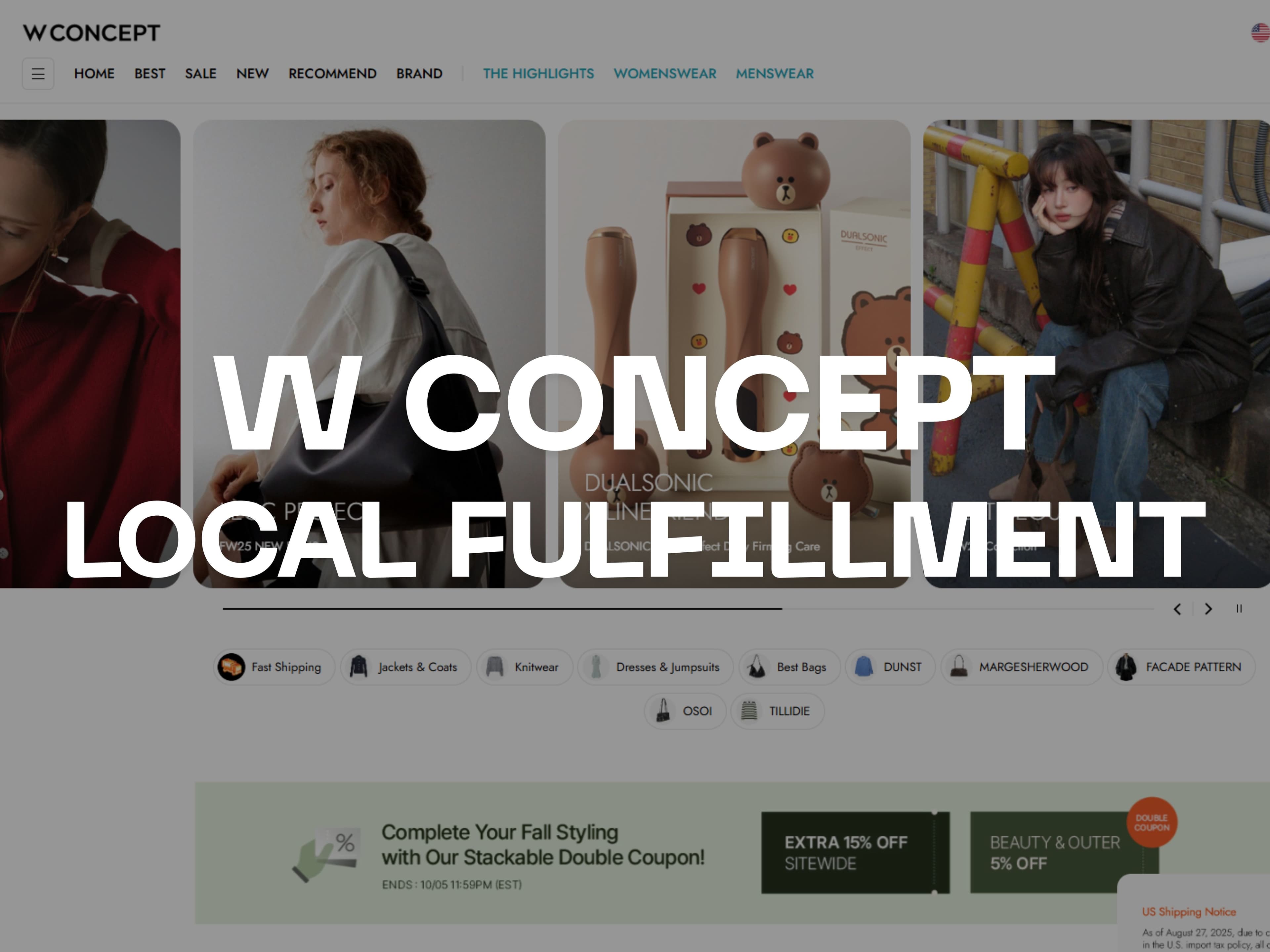 W CONCEPT: End-to-End Local Logistics Operations in the U.S.