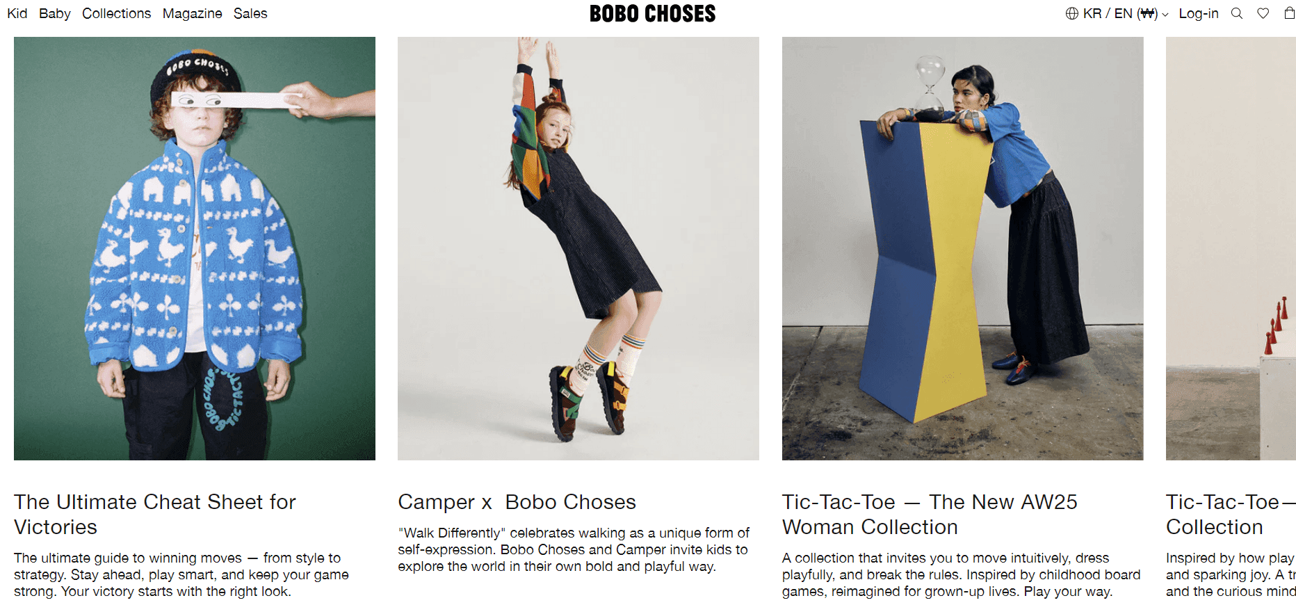 Global Brand Entry into Korea, for Bobo Choses.